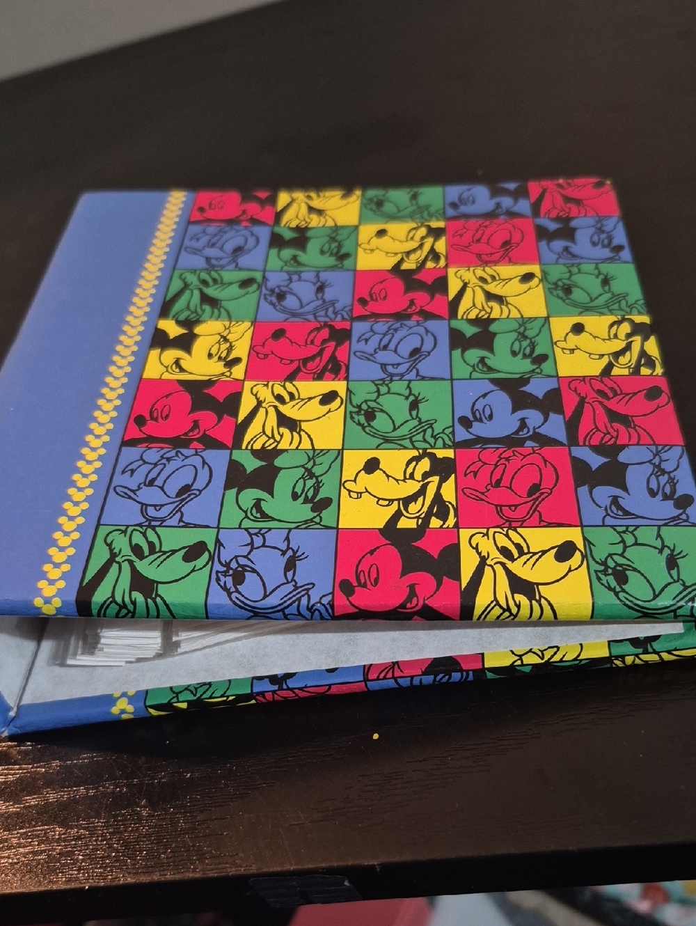 Disney Multicolor Mickey & Friends Patterned Photobook - Blue